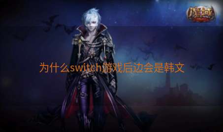 为什么switch游戏后边会是韩文